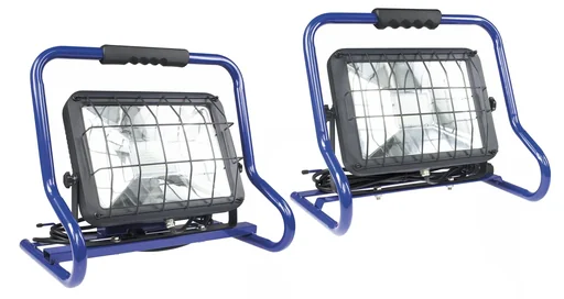 "LED-Strahler 80W mit 2 Steckdosen und Samsung-Chip image"