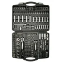 Steckschlüssel-Garnitur 1/4"+ 3/8" + 1/2", 171-teilig