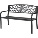 Pro Garden Gartenbank -127 x 60 cm - Metall