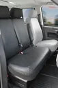 Passform Sitzbezüge VW T6 für Doppelbank vorne aus Kunstleder ab Baujahr 07/2015 bis heute