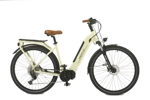 "Unisex E-Trekkingbike, 28 Zoll, Rahmengröße 50 cm, 11-Gang Kettenschaltung, weiß, MTS-21X, image"
