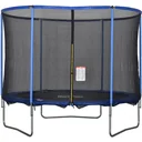 Trampolin mit Sicherheitsnetz blau, schwarz