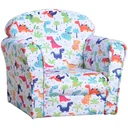 Kindersessel Kindersofa Polstersessel Minisessel für Kinder im Urwald 3 9 Jahre Flanell + Holz + Schaumstoff 50 x 39 x 4