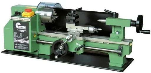 "Mini Tisch Drehmaschine C2x300 Spitzenweite 300mm und 230V 250W image"