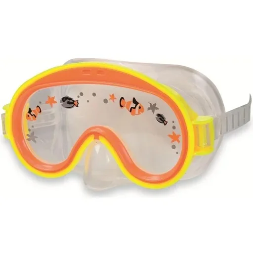 "Kinder-Maske bis 8 Jahre orange image"