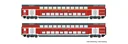 2-tlg. Set: Doppelstockwagen, DB AG (AC)