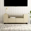TV-Schrank 120x35x43 cm Spanplatte Eiche Sonoma