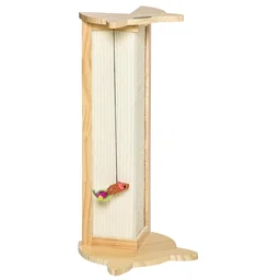 Eck-Kratzbrett Katzenkratzbrett für Wand oder Ecken 62 cm Höhe Wandkratzbrett mi