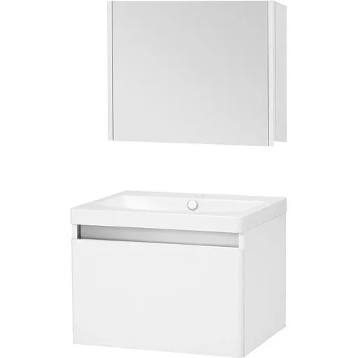 "Badezimmermöbel Stripe 60cm - Weiss image"