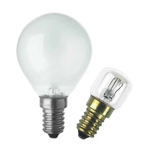 "Ofenlampe T Kolben 15W klar 230V E14 300°C image"