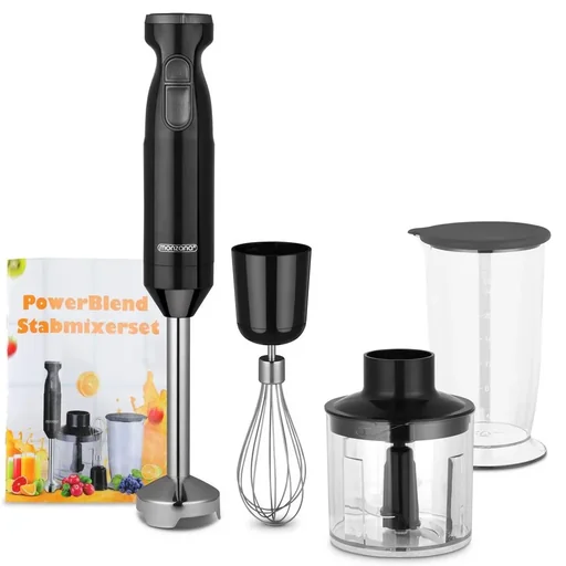 "Stabmixer-Set aus Edelstahl image"