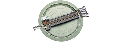 "ROCO LINE-Drehscheibe mit Elektroantrieb und Steuergerät image"