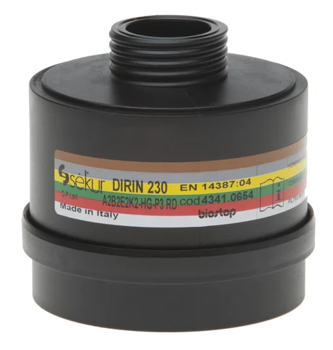 "Mehrbereichs-Kombifilter für Atemschutzmasken DIRIN 230A2E2K2 HG-P3R D image"