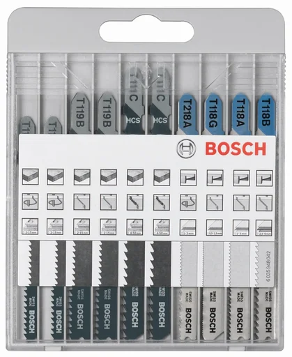 "Stichsägeblätter-Set "X-Pro Line Wood & Metall", 10-teilig image"