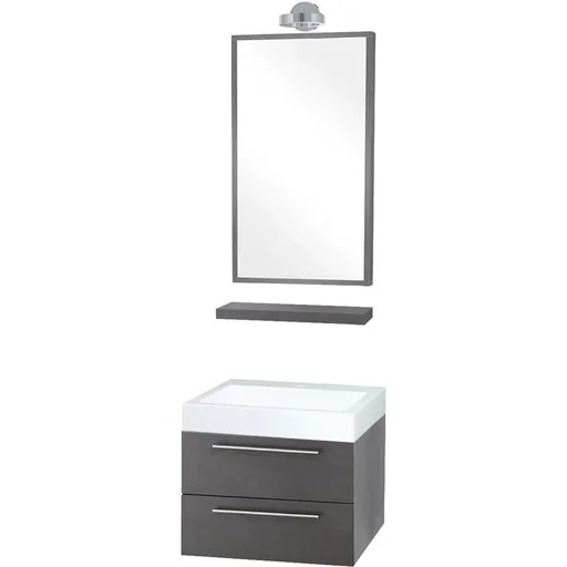 "Badezimmermöbel Force 58 cm - Anthrazit image"