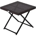 Polyrattan Gartentisch klappbar