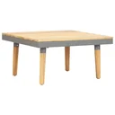 Gartentisch 60x60x31,5 cm Akazienholz massiv