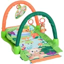 Kinderteppich Tiere Krabbeldecke 2 Spielbögen Grün+Orange
