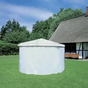Wetterschutzumhang für Pavillon "Rosenheim", grün