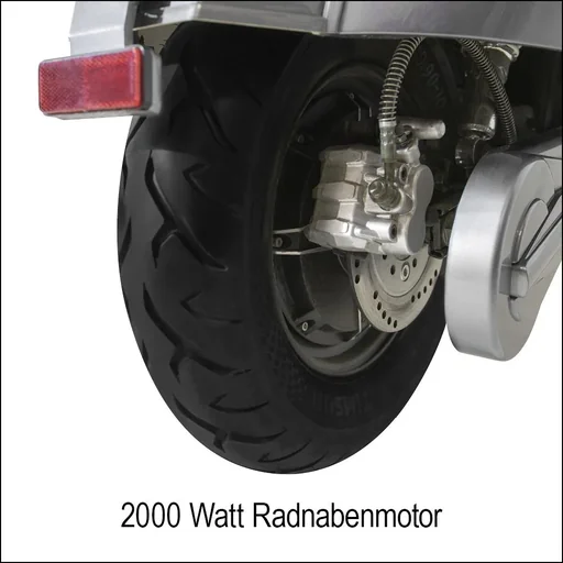 "Retro E-Roller "Sizilia" 45 km/h anthrazit image"