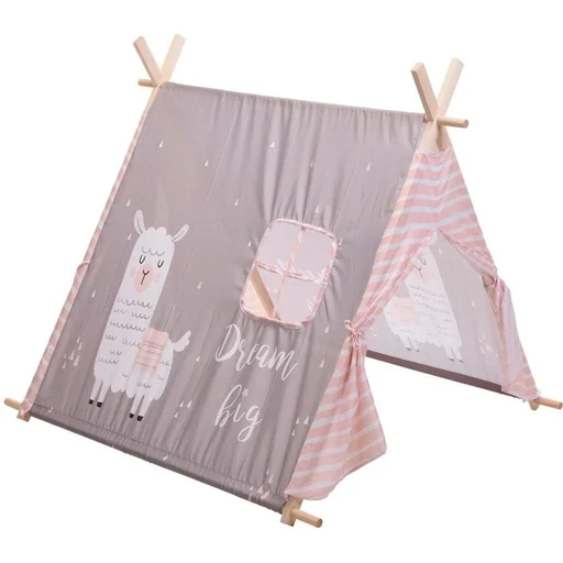 "KidCollection Tipi-Zelt - 106 x 101 x 101 cm - Rosa image"