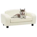 Hundebank 80x50x40 cm Leder c