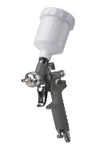 "MINI HVLP Lackierpistole 0,8 mm + 0,5 mm Düsensatz extra image"