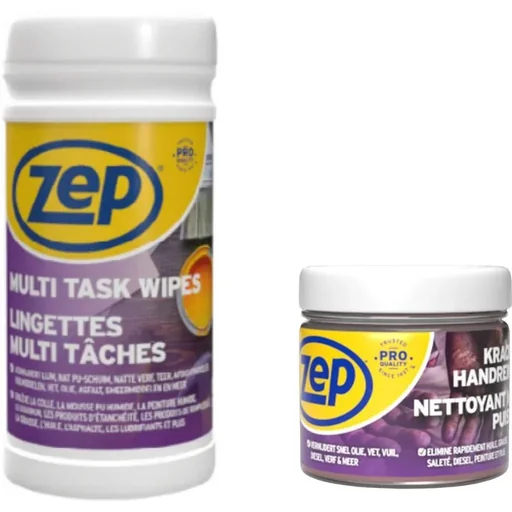 "Multi Task Wipes - 100 Stück und kraftvoller Handreiniger - 1 L image"