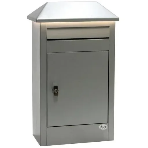 "SafePost Premium 50 LED Silbergris image"