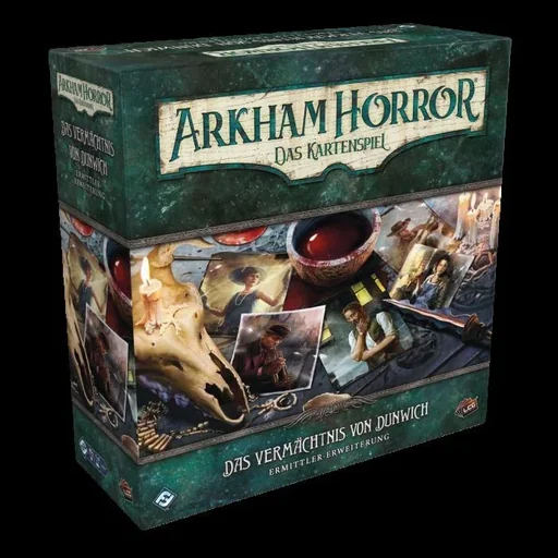 "Arkham Horror Das Kartenspiel - Das Vermächtnis von Dunwich (Ermittler-Erweiterung) image"