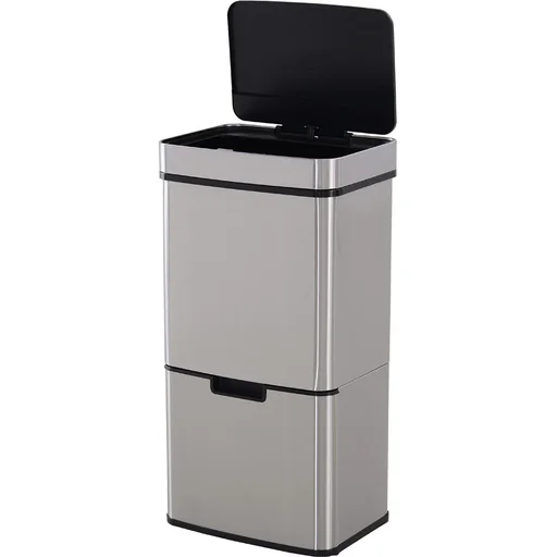 "Abfalleimer mit Sensor silber image"