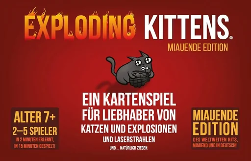 "Gesellschaftsspiel Exploding Kittens Miauende Edition image"