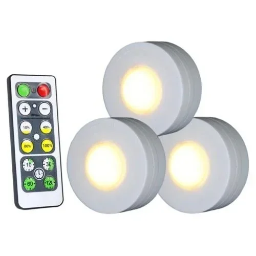 "LED Lichter mit Fernbedienung – 3er Set image"