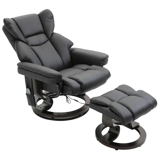 "Massagesessel mit Fußhocker Heizfunktion image"