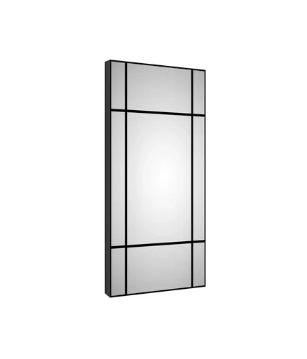 "Dekorativer Wandspiegel "Black Square" mit modernem Design 60 x 120 cm image"