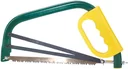 Hand - Bügelsäge, 390 mm mit 3 Sägeblättern
