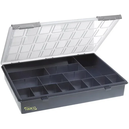 "Raaco Sortimentskasten Assorter, 15 befestigt Abteile image"