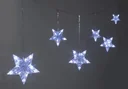 Lichterkette mit Sternen, 90 LED