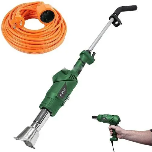 "Elektrischer Unkrautbrenner - 3 in 1 - 2000 Watt mit 10 Meter Verlängerungskabel image"