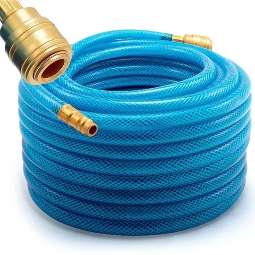 "Druckluftschlauch 20 m mit Schnellkupplung und Stecker image"
