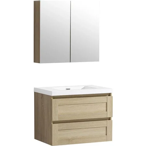 "Reno Badezimmermöbel 75cm - Eiche image"