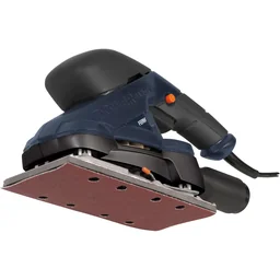 PSM1024 Schwingschleifer 180W - Klettverschluß - Soft griff - Mit 10 Stück Schle