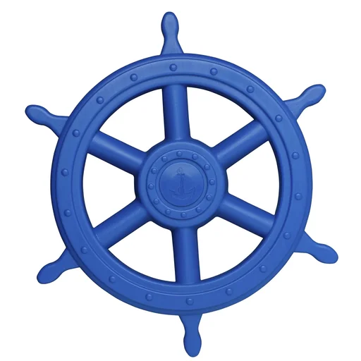 "Steuerrad "Piratenrad" Blau Ø400 mm für Spielanlagen image"