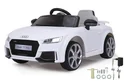 Ride-on Kinderfahrzeug, Audi TT RS, 12 Volt, Weiß