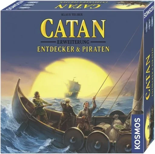"Catan - Das Spiel - Erweiterung - Entdecker & Piraten 2 - 4 Spieler 2022 image"