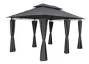 Pavillon MOLDAU, anthrazit, Stahl / Polyester