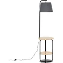 Stehlampe mit Regalböden