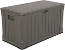 Lifetime Kissenbox Premium 440 L 127,9×64×67,2 cm Braun – wetterfestes HDPE, bis 300 kg belastbar
