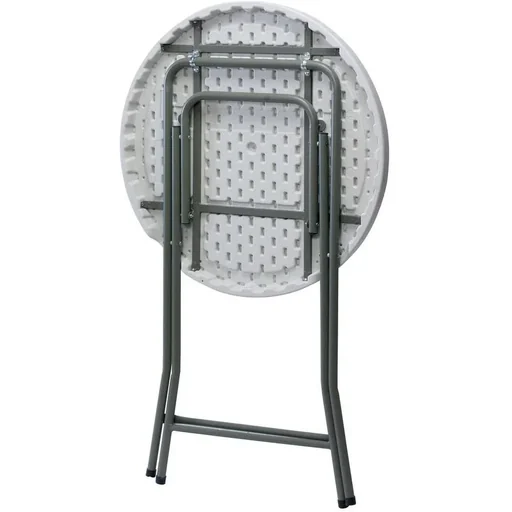 "Klappbarer Stehtisch - 80 x 110 cm MET Beige Bezug image"