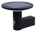 Solar LED Wandleuchte KARINA schwarz, 3,3 Watt, 210 lm, warmweiß